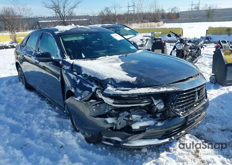 2023 Honda Accord Hybrid Ex-L z USA, uszkodzony, nr VIN 1HGCY2F61PA041384